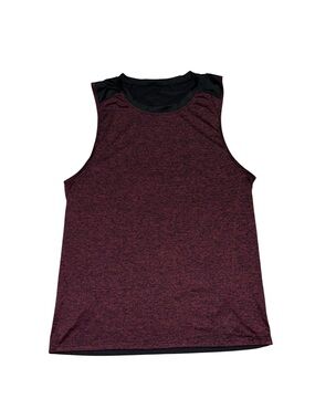 black burgundy tank top